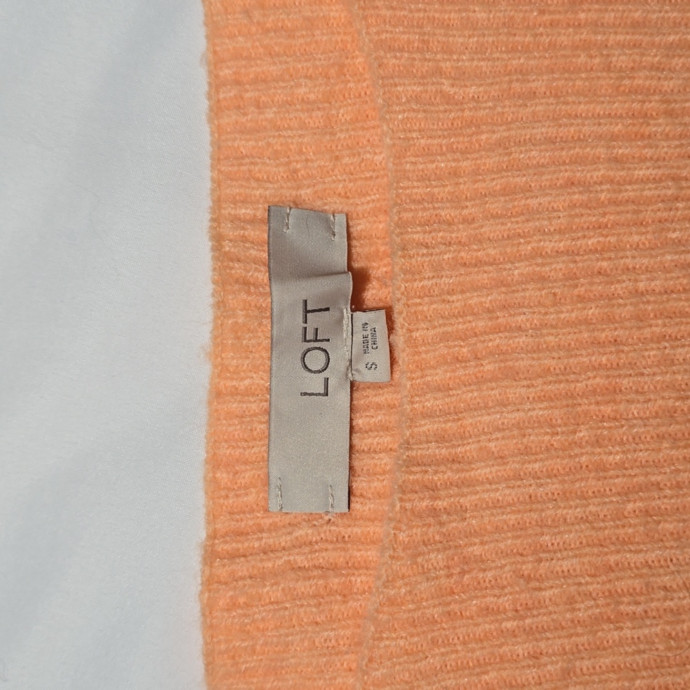 Loft Peach Color Tunic Sweater - Picture 7 of 7